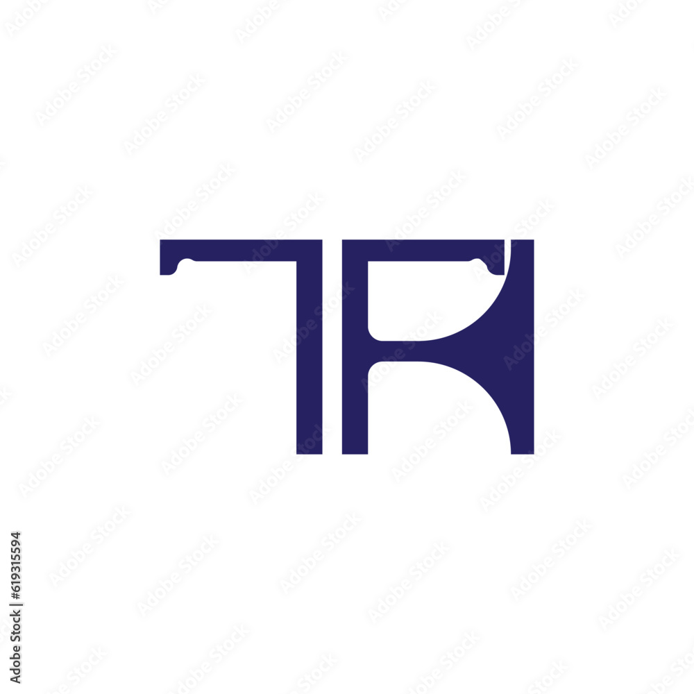 TTH logo abstract design illustration. TTH logo abstract design illustration.