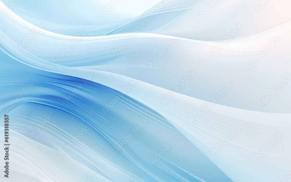 Blue Wavy Abstract Background Blue Wavy Abstract Background