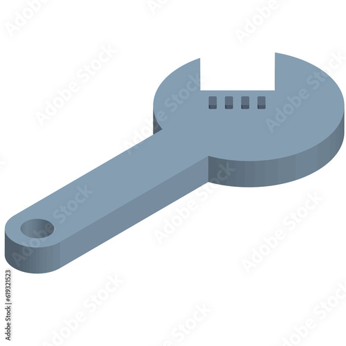 Mechanic tool isometric 