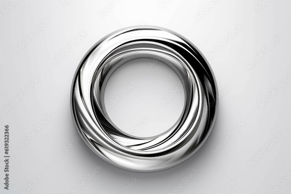 Silver circle with shadow isolated on smoke grey background. Shiny silver circle for any Shinning Luxury product package Graphic. Generative AI. Silver circle with shadow isolated on smoke grey background. Shiny silver circle for any Shinning Luxury product package Graphic. Generative AI.
