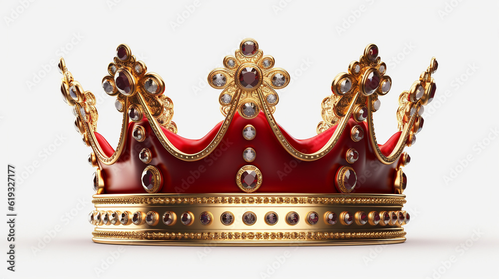 Fototapeta premium Crown. AI Generative