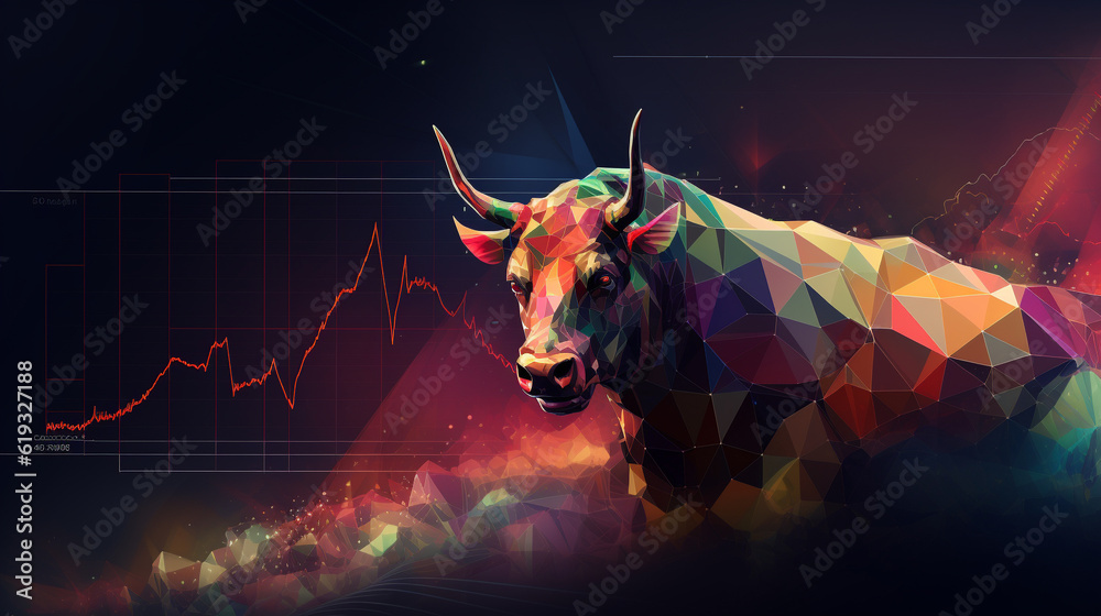 Obraz premium stock exchange trading, investment and financial concept. AI Generative