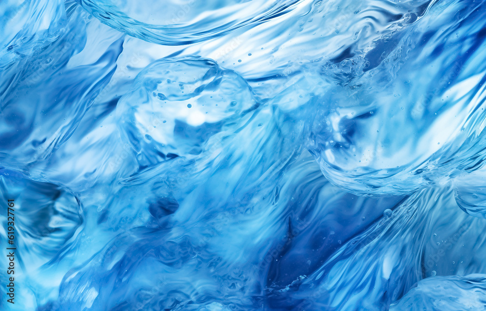 illustrated digital drawing and painting abstract of Air bubbles in water. Seamless Water Surface Pattern. Generative AI. illustrated digital drawing and painting abstract of Air bubbles in water. Seamless Water Surface Pattern. Generative AI.