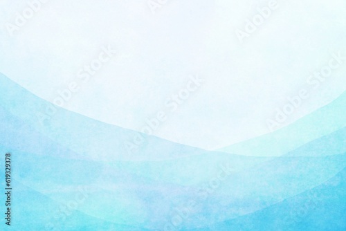 海をイメージした水色とブルーの水彩風背景