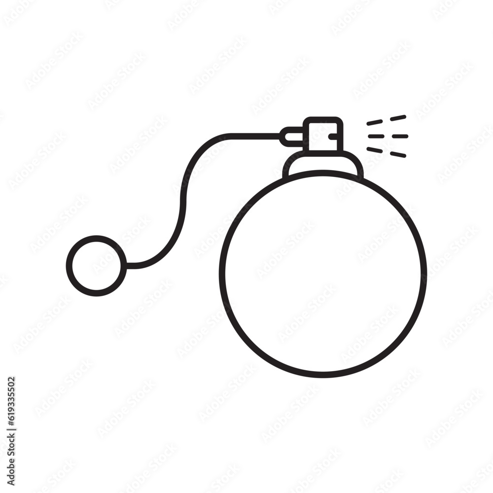 spray icon, perfume vector spray icon, perfume vector