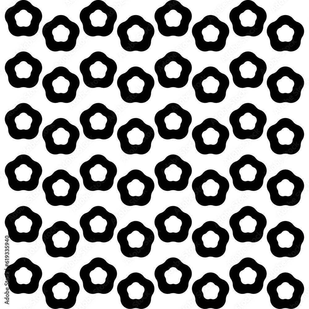 seamless pattern with black and white cats seamless pattern with black and white cats