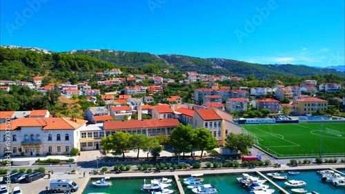 Rab - croatia -view of the town of Rab country © Bärbel