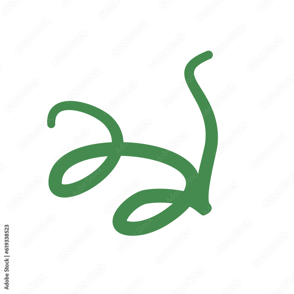Green Curved Lines Green Curved Lines