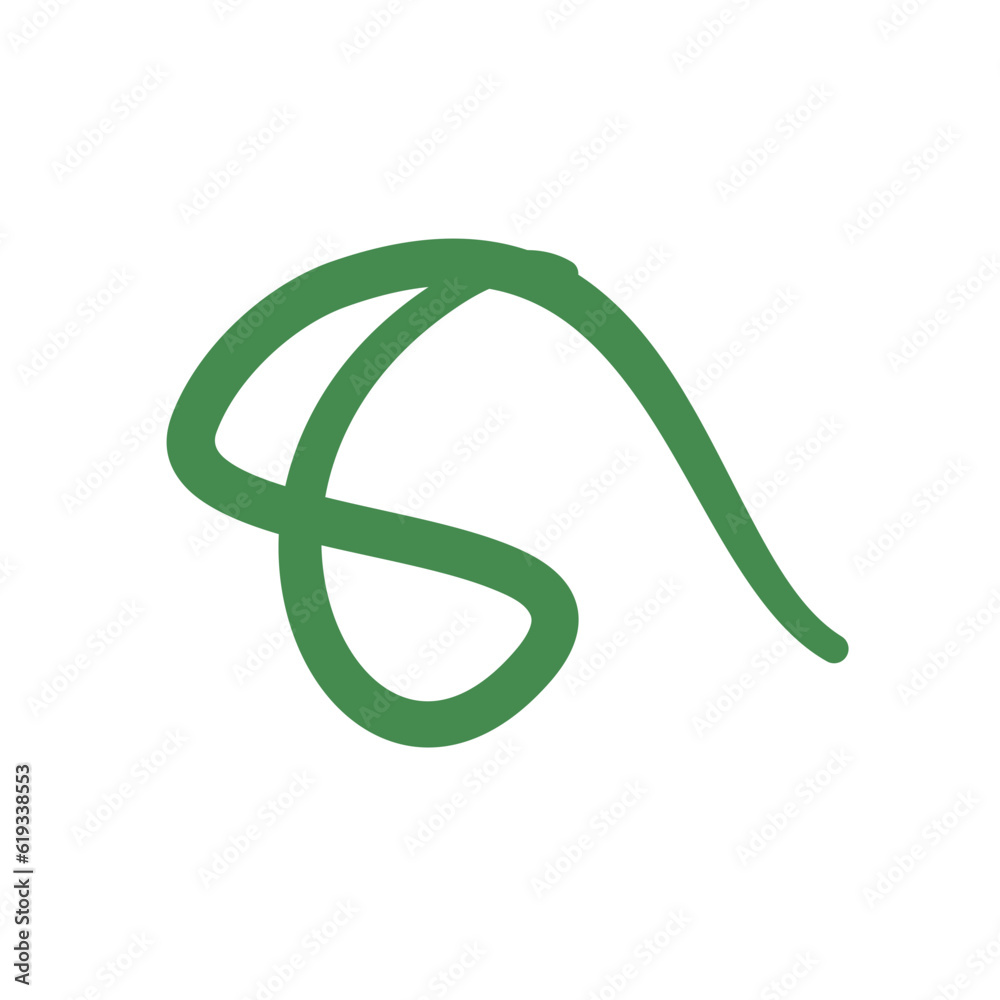 Green Curved Lines Green Curved Lines