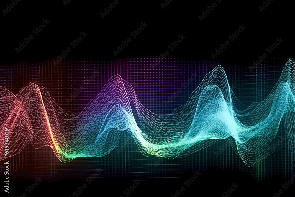 Ai generative. Abstract background in neon colors. Ai generative. Abstract background in neon colors.
