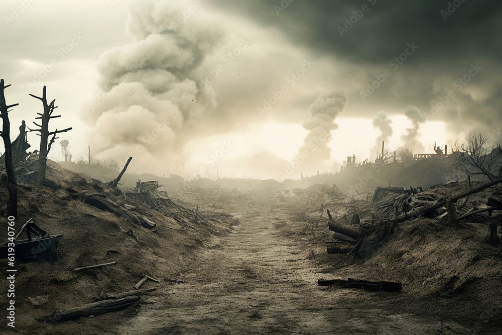 War. The place of hostilities.