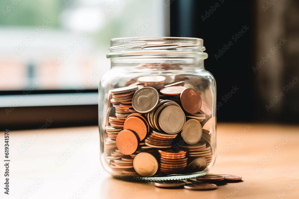 Money saving concept Money saving concept