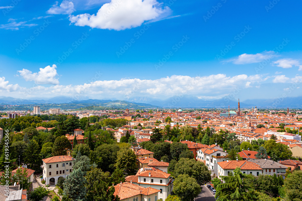 view to skyline of Vicenza