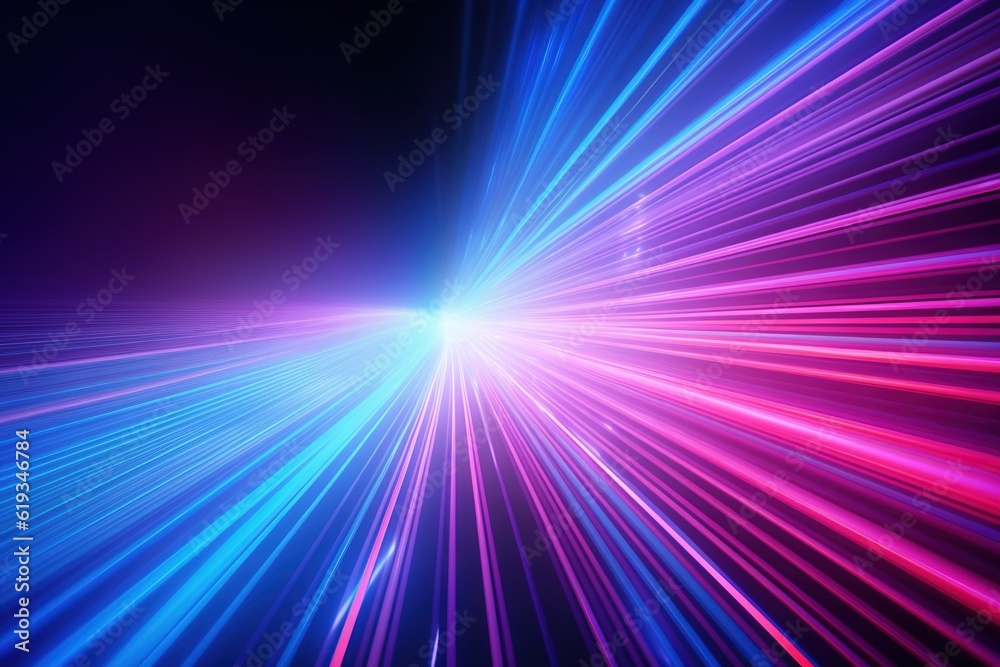 abstract futuristic background with gold PINK blue glowing neon moving high speed wave lines and bokeh lights. Data transfer concept Fantastic wallpaper