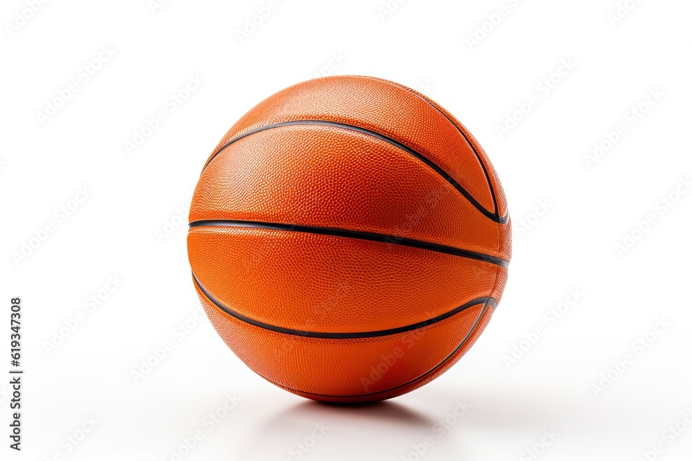 Basketball Isolated On White Background