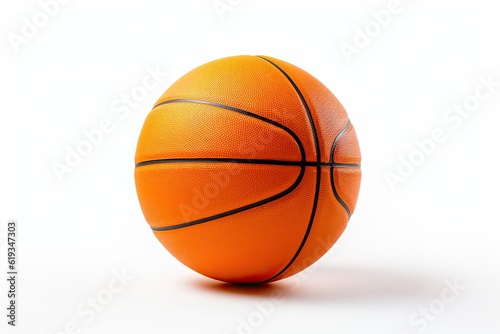 Basketball Isolated On White Background © twilight mist