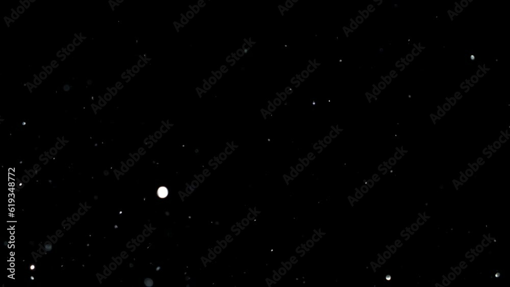 Amazing particle sparkling on wind for overlay
