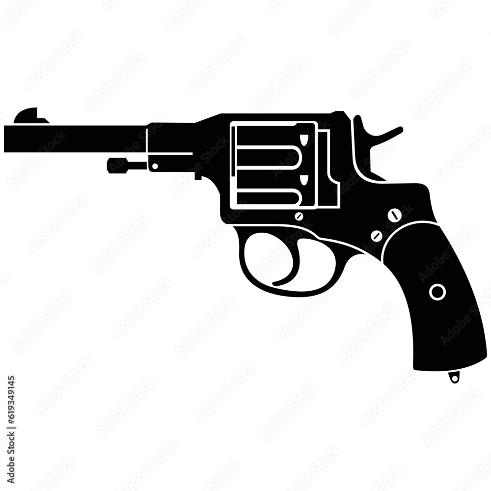revolver gun,