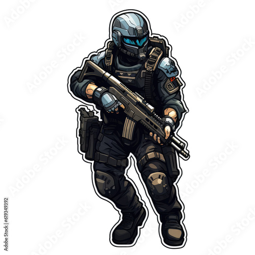 Police Special Forces Generative AI