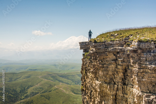 Journey to the mountains, North Caucasus, Bermamyt plateau, travel in Russia