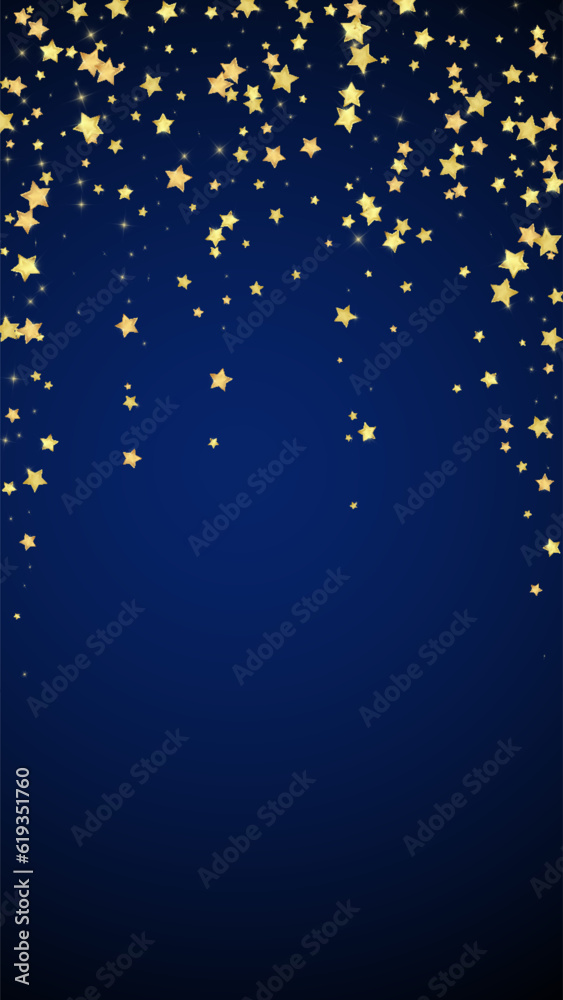 Magic stars vector overlay. Gold stars scattered Magic stars vector overlay. Gold stars scattered
