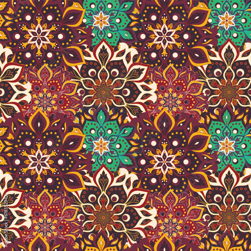 digital textile design ornament and pattern

