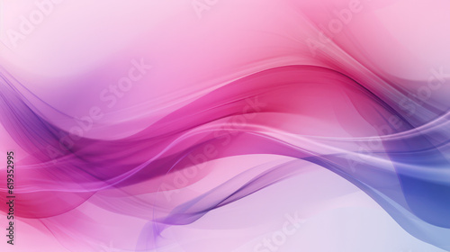 Fototapeta Naklejka Na Ścianę i Meble -  Pink abstract background, smoke, translucent, waves