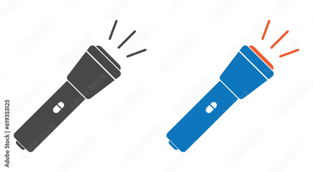 flashlight color icon