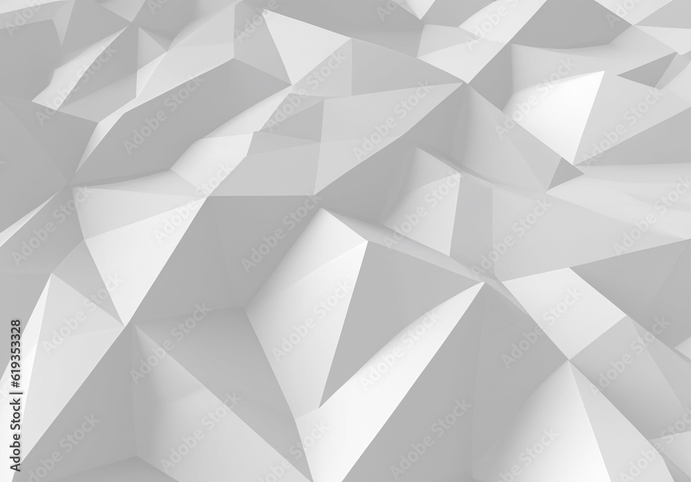 White low poly background texture. 3d rendering White low poly background texture. 3d rendering