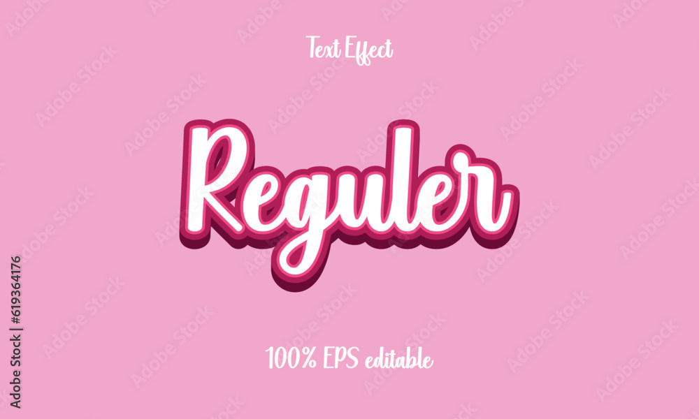 pretty pink regular text effect, pink background. pretty pink regular text effect, pink background.