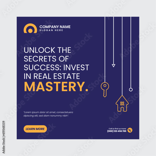 Real Estate Social Media Post Template