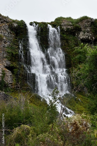 Picturesque landscape of Twin Falls on a beautiful day © Bryan James/Wirestock Creators