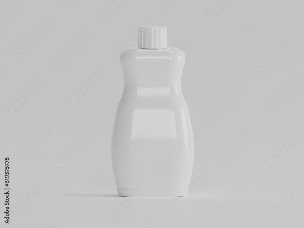 Body lotion 3d illustration with white background Body lotion 3d illustration with white background