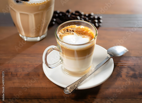Latte Macchiato im Glas – Perfekte Schichten Kaffee-Genuss