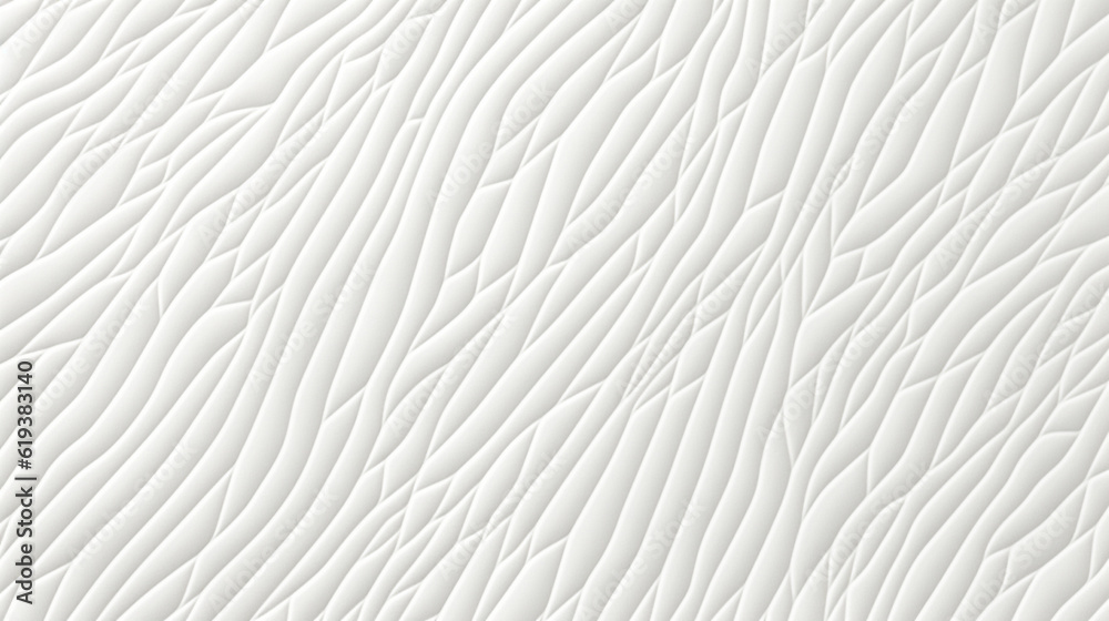 Fototapeta premium Diagonal knurled texture, white tone