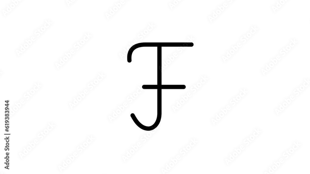F letter big writing cartoon animation. Compatibile part of alphabet serie. Handwriting educational style for children. Good for education movies, presentation, learning alphabet, etc... F letter big writing cartoon animation. Compatibile part of alphabet serie. Handwriting educational style for children. Good for education movies, presentation, learning alphabet, etc...