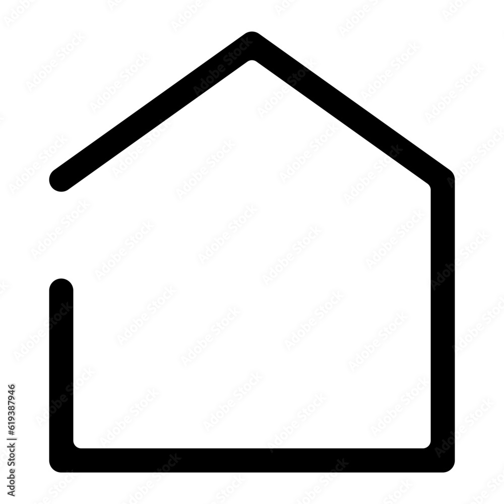 house plan glyph house plan glyph