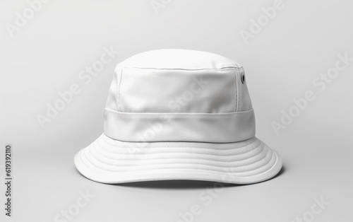 Front view hat mockup template design