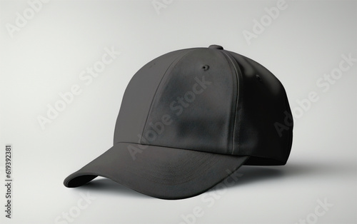Front view hat mockup template design