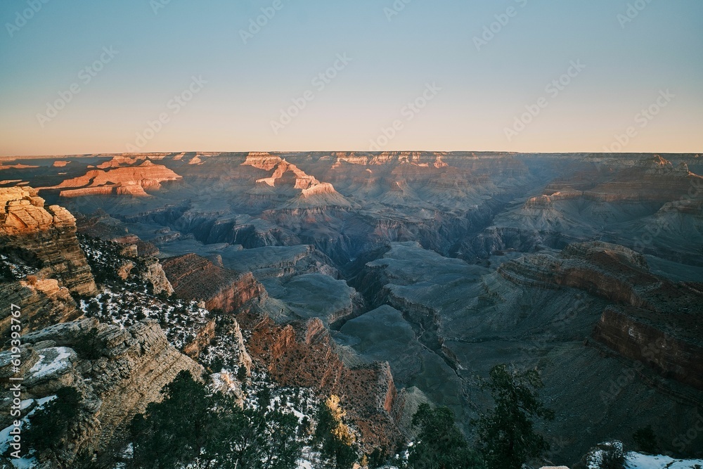 Beautiful view of the Grand Canyon National Park In Arizona, United States.