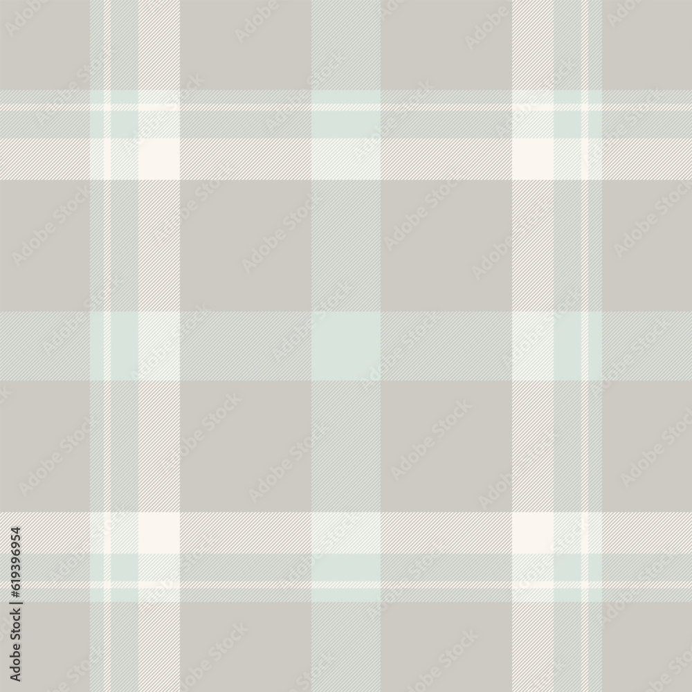 Textile check plaid of vector fabric seamless with a background tartan pattern texture.