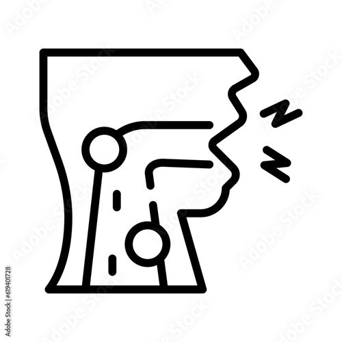 Sore throat icon