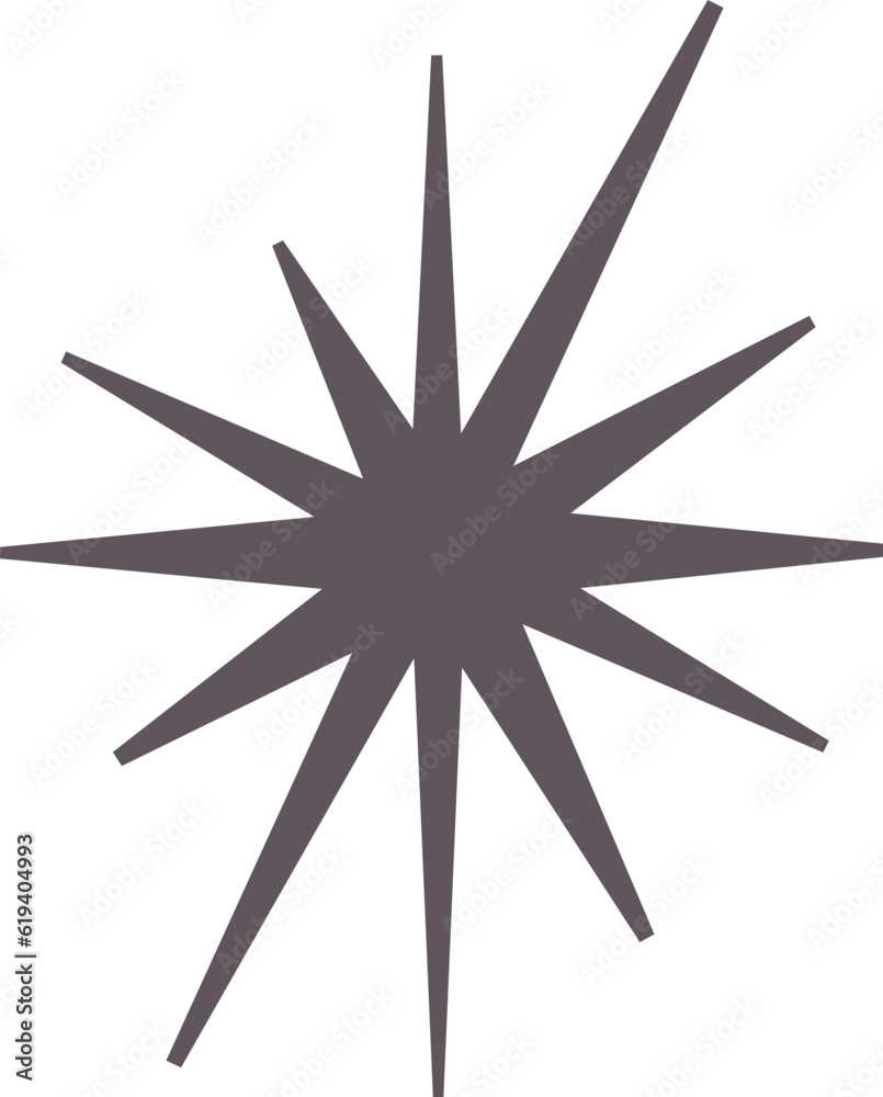 Obraz premium Simple Star Icon