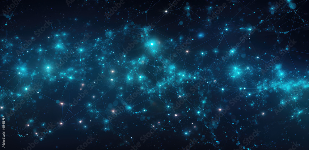 black background with dots and stars, light, intertwined networks, webcore, gaston bussière, speed and motion, sparklecore, swirling vortexes AI Generative black background with dots and stars, light, intertwined networks, webcore, gaston bussière, speed and motion, sparklecore, swirling vortexes AI Generative