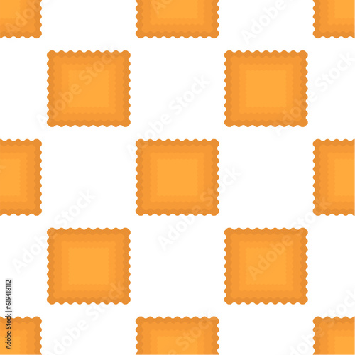 Pattern homemade cookie different taste in pastry biscuit