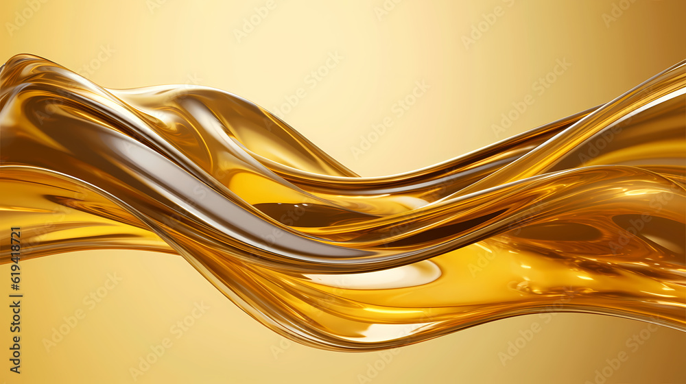 Beauty in Motion, Light Shining on Golding Splash of Oil, Creating Smooth and Elegant Swirls, Ideal for Fuel and Luxury Concepts, generative ai. Beauty in Motion, Light Shining on Golding Splash of Oil, Creating Smooth and Elegant Swirls, Ideal for Fuel and Luxury Concepts, generative ai.
