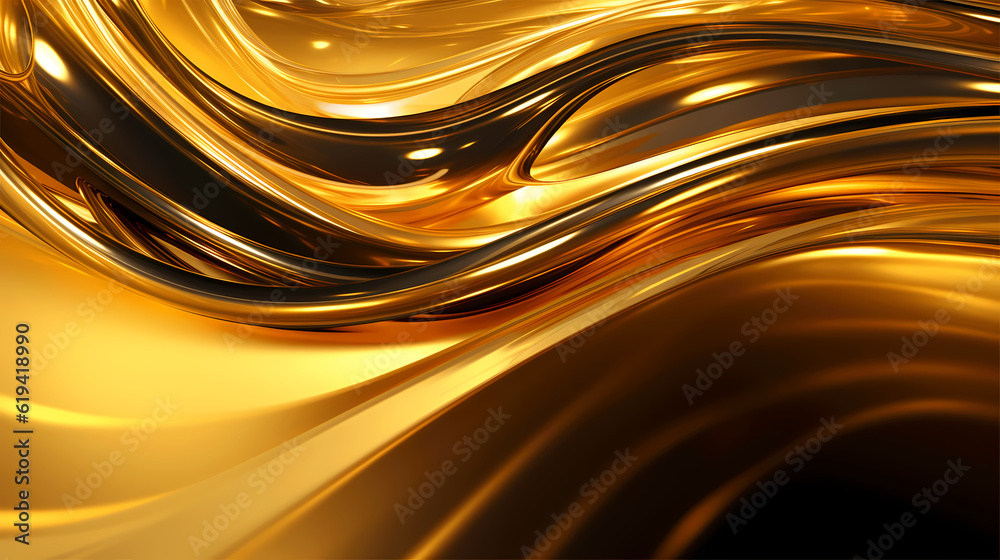 Beauty in Motion, Light Shining on Golding Splash of Oil, Creating Smooth and Elegant Swirls, Ideal for Fuel and Luxury Concepts, generative ai. Beauty in Motion, Light Shining on Golding Splash of Oil, Creating Smooth and Elegant Swirls, Ideal for Fuel and Luxury Concepts, generative ai.