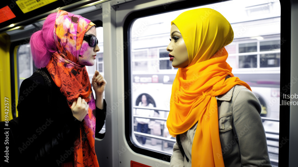 Wallpaper Worldwide Headscarf Love