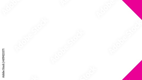 Wallpaper Mural Animated pink background from triangular strips. Decorative magenta arrows move from left to right. Looped video. Geometric backdrop. Flat vector illustration isolated on a white background. Torontodigital.ca