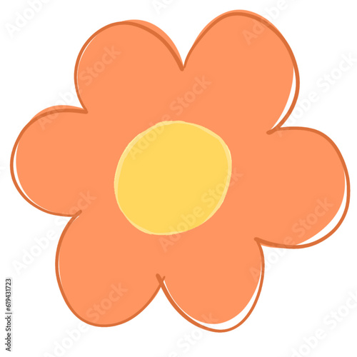 Orange flower